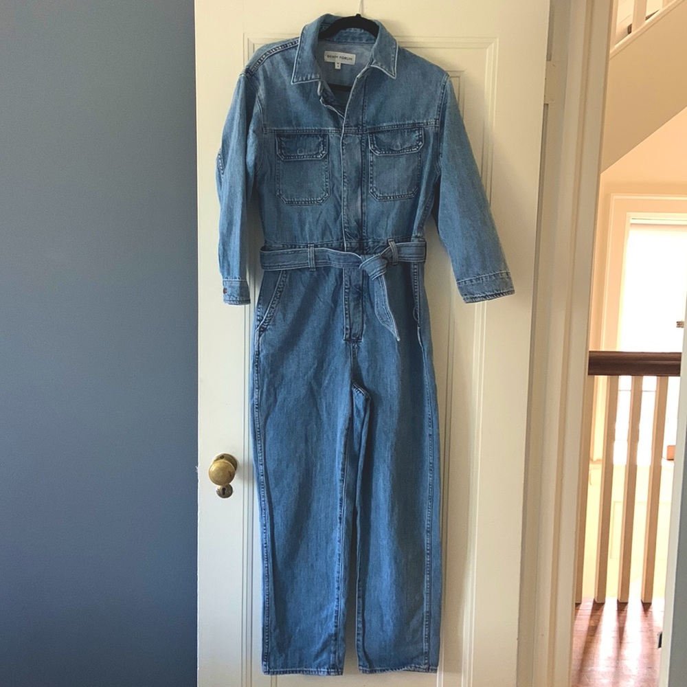 Aritzia Denim Jumper